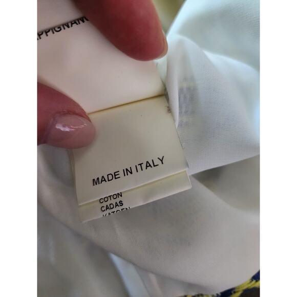 MSGN Women's mini woven patchwork skirt multicolor size 42 - Picture 7 of 10